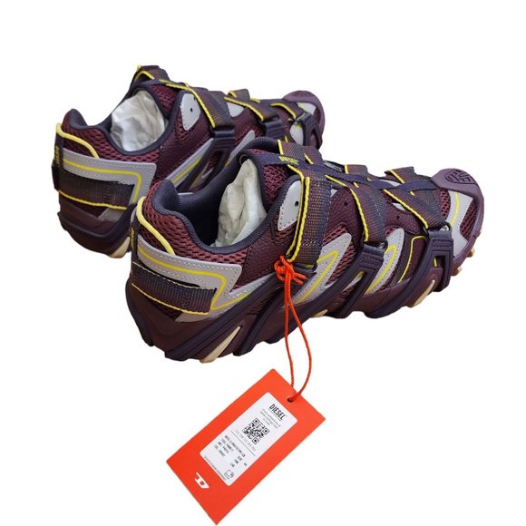 DIESEL S-PROTOTYPE-CR LIMITED EDITION SHOES US 10 EUR 43 RARE GRAPE WINE PURPLE - Picture 6 of 13